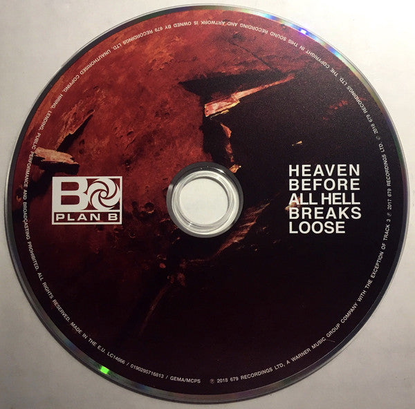 Plan B (4) : Heaven Before All Hell Breaks Loose (CD, Album)