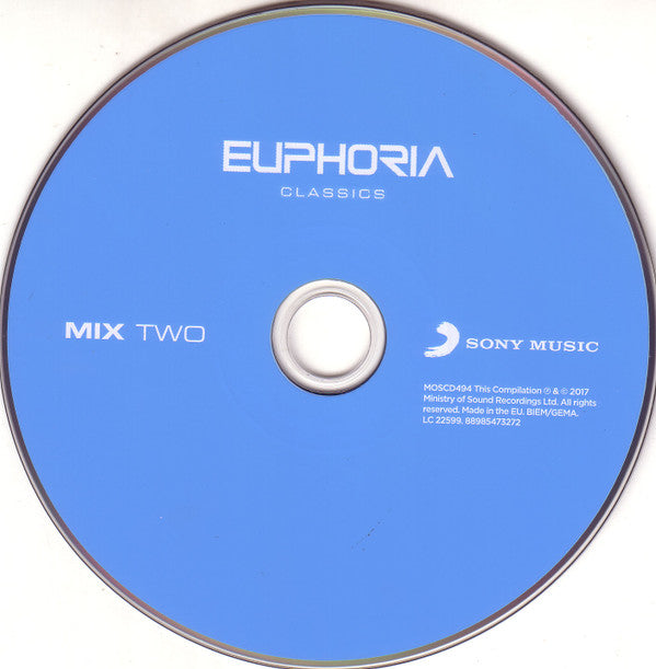 Various : Euphoria Classics (3xCD, Mixed)