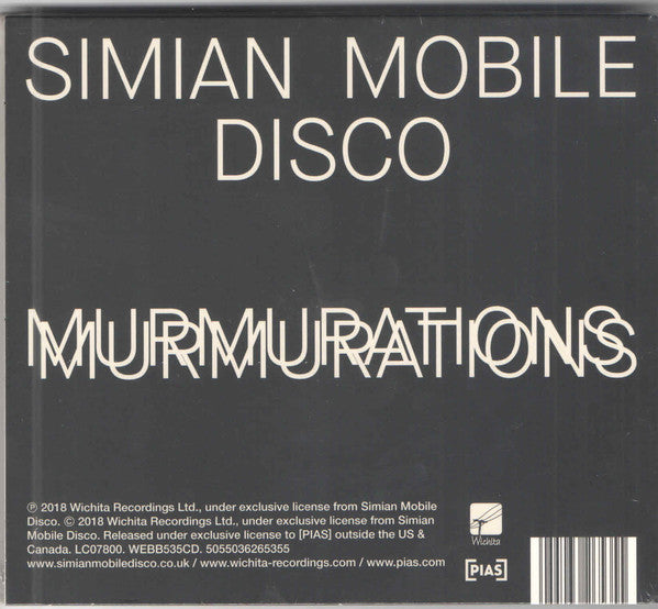 Simian Mobile Disco : Murmurations (CD, Album)