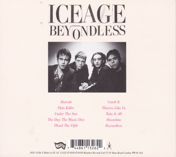 Iceage : Beyondless (CD, Album)