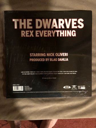 Dwarves : Rex Everything (LP, Comp, Ltd)