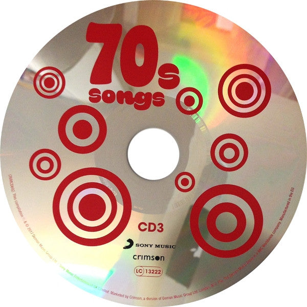 Various : 70s Songs (3xCD, Comp)