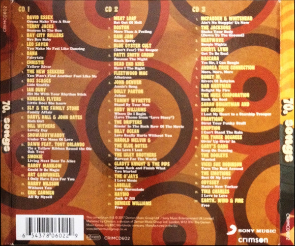 Various : 70s Songs (3xCD, Comp)