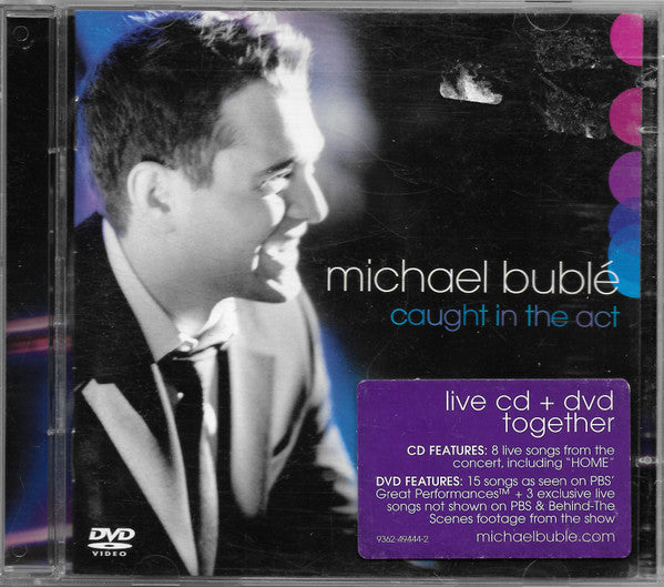 Michael Bublé : Caught In The Act (CD, Album + DVD-V, Album, PAL)