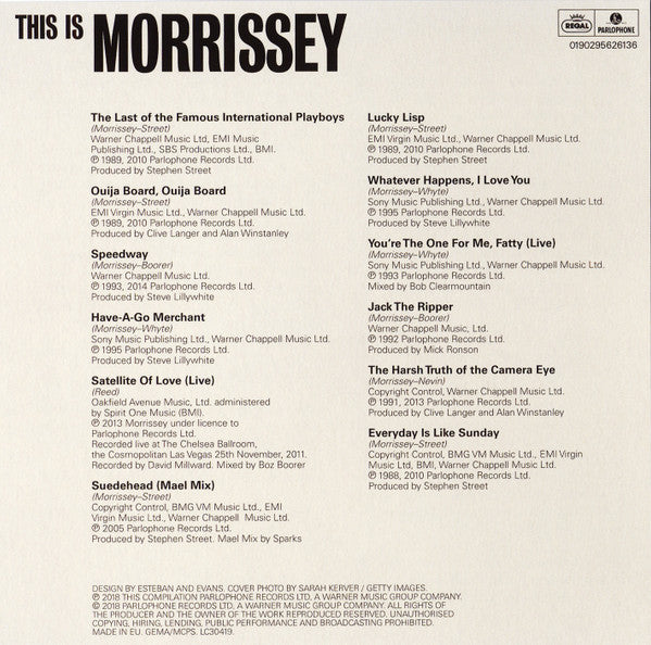 Morrissey : This Is Morrissey (CD, Comp)