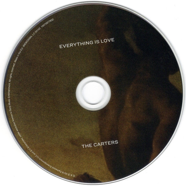 The Carters (3) : Everything Is Love (CD, Album)