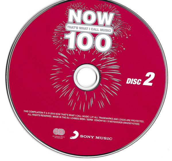 Various : Now That's What I Call Music! 100 (2xCD, Comp)