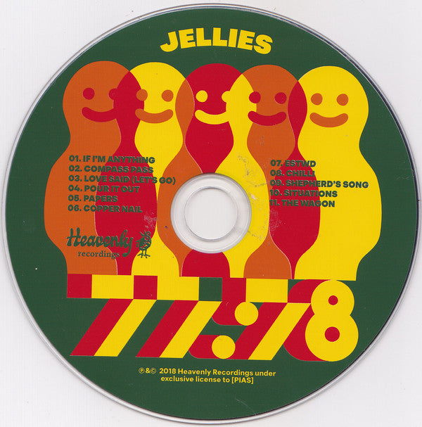 77:78 : Jellies (CD, Album)