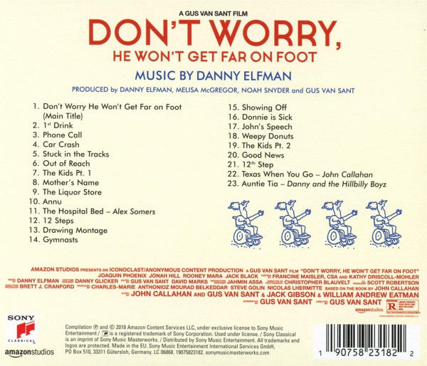 Danny Elfman : Don't Worry, He Won't Get Far On Foot (Original Motion Picture Soundtrack) (CD, Album)