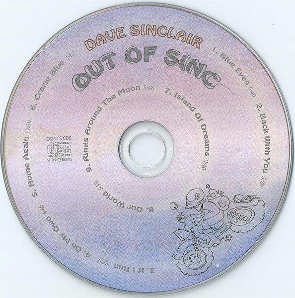 Dave Sinclair* : Out Of Sinc (CD, Album)