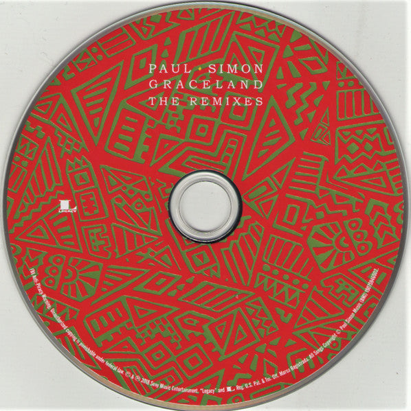 Paul Simon : Graceland The Remixes (CD, Album)