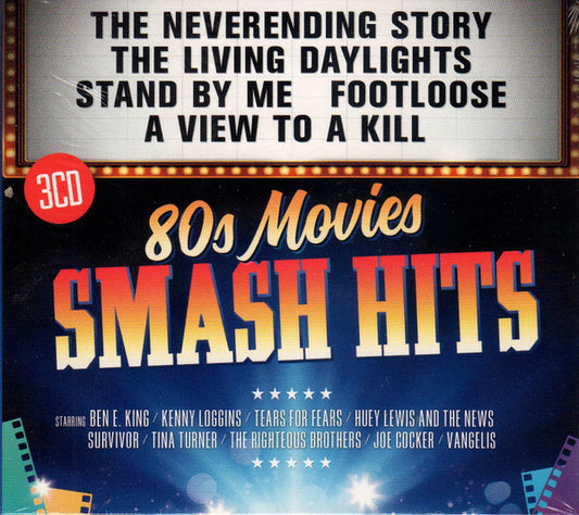 Various : 80s Movies Smash Hits (3xCD, Comp + Box)