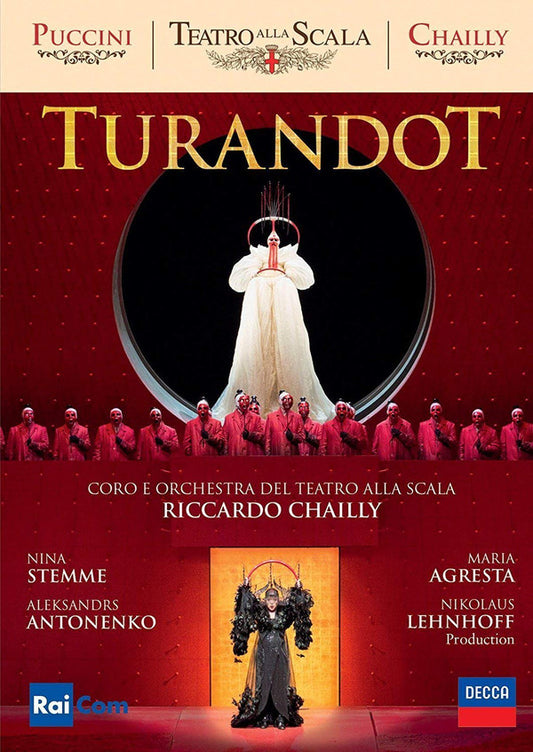 Puccini* / Chailly* / Coro* E Orchestra Del Teatro Alla Scala, Riccardo Chailly, Nina Stemme, Aleksandrs Antonenko*, Maria Agresta , Production Nikolaus Lehnhoff : Turandot (DVD-V, Multichannel)