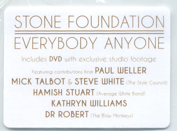 Stone Foundation : Everybody, Anyone (CD, Album + DVD-V + Dlx)