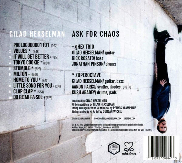 Gilad Hekselman : Ask For Chaos (CD, Album)