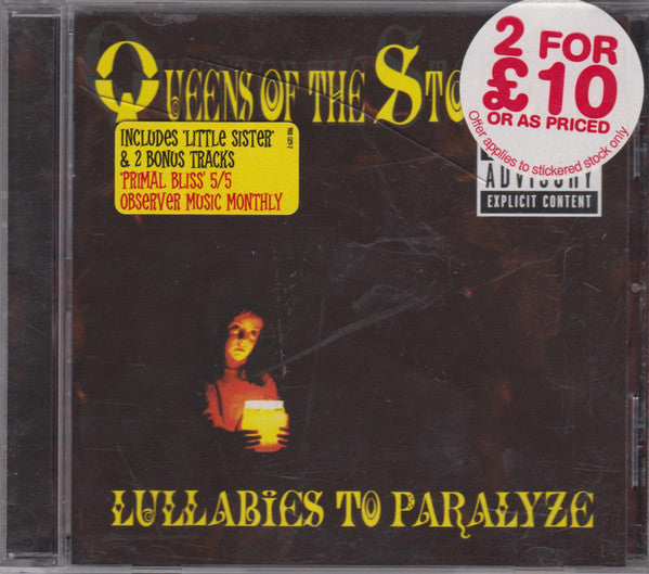 Queens Of The Stone Age : Lullabies To Paralyze (CD, Album)