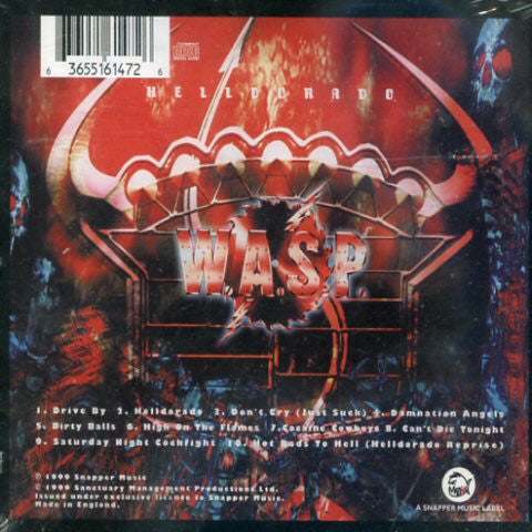 W.A.S.P. : Helldorado (CD, Album, RE)