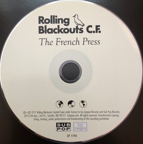 Rolling Blackouts C.F.* : The French Press (CD, EP)