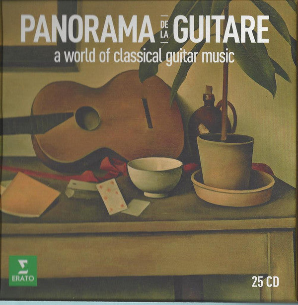 Various : Panorama De La Guitare (A World Of Classical Guitar Music) (24xCD, Album, RE, RM + CD, Album, Bon + Box, Comp)