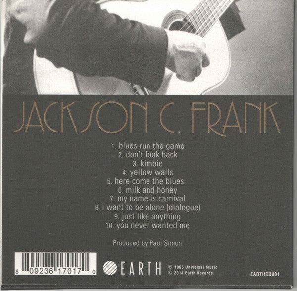 Jackson C. Frank : Jackson C. Frank (CD, Album, RE)