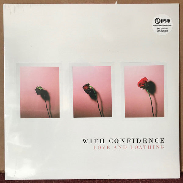 With Confidence : Love And Loathing (LP, Album, Pin)