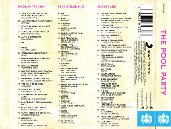 Various : Love Island: The Pool Party (3xCD, Comp, Mixed)