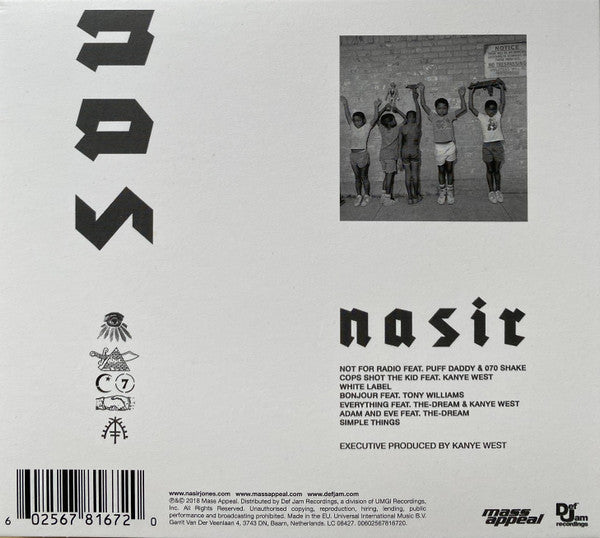 Nas : Nasir (CD, Album)