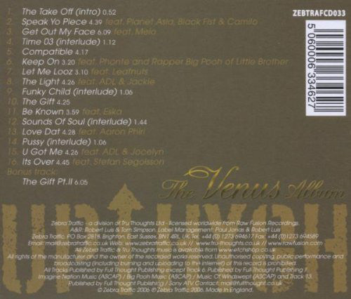 Up Hygh : The Venus Album (CD, Album)