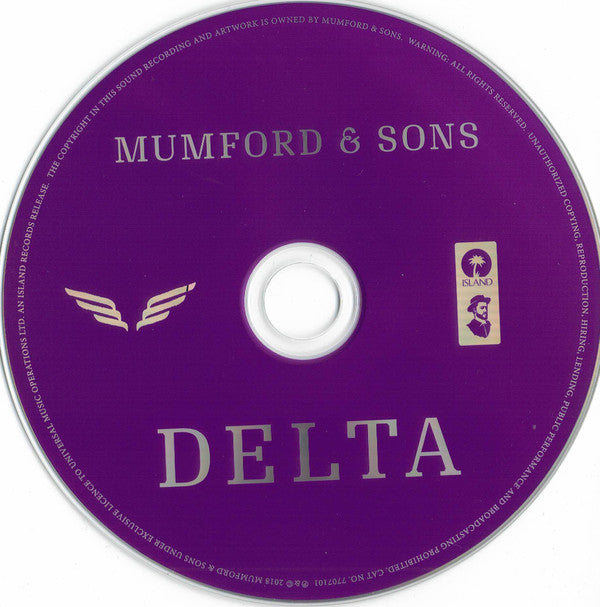 Mumford & Sons : Delta (CD, Album)