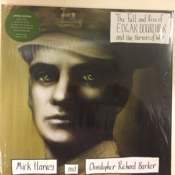 Mick Harvey And Christopher Richard Barker : The Fall And Rise Of Edgar Bourchier And The Horrors Of War (LP, Album, Ltd, Gre)