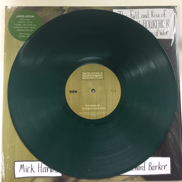 Mick Harvey And Christopher Richard Barker : The Fall And Rise Of Edgar Bourchier And The Horrors Of War (LP, Album, Ltd, Gre)