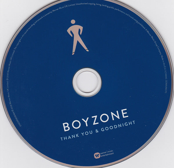 Boyzone : Thank You & Goodnight (CD, Album)