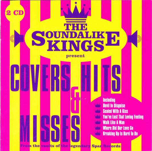 Various : The Soundalike Kings Present Cover Hits & Misses (2xCD, Comp)