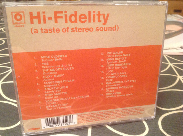 Various : Hi-Fidelity (A Taste Of Stereo Sound) (CD, Album, Comp)