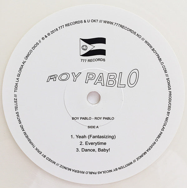 Boy Pablo : Roy Pablo (12", EP, Cle)