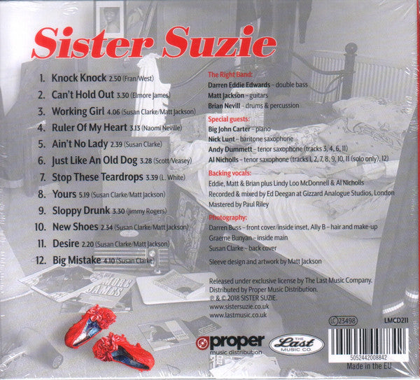 Sister Suzie : Ain't No Lady! (CD, Album)