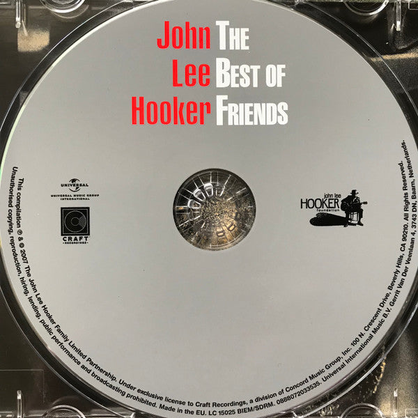 John Lee Hooker : The Best Of Friends  (CD, Comp, RE, RM)