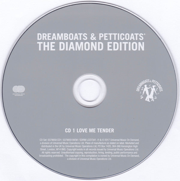 Various : Dreamboats And Petticoats: The Diamond Edition (4xCD, Comp, Dig)