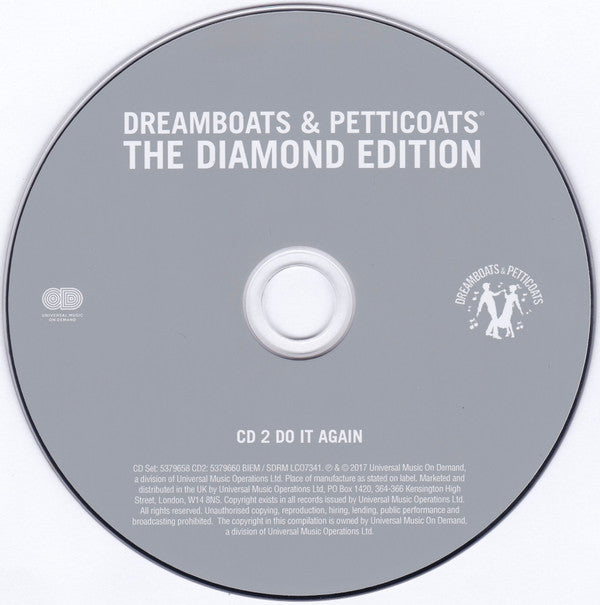 Various : Dreamboats And Petticoats: The Diamond Edition (4xCD, Comp, Dig)