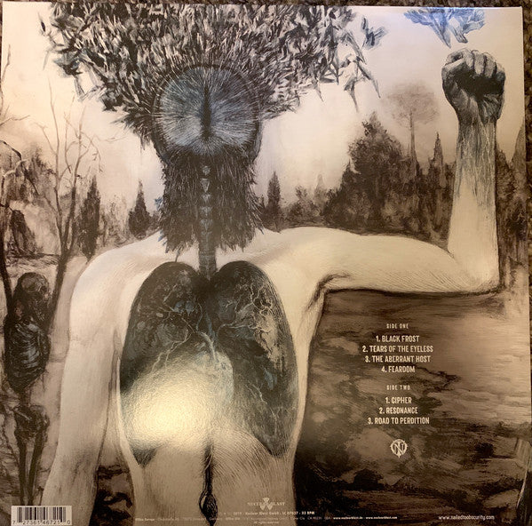 Nailed To Obscurity : Black Frost (LP, Album, Ltd, Whi)