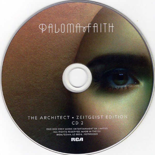 Paloma Faith : The Architect • Zeitgeist Edition (2xCD, Album, Dlx, RE)