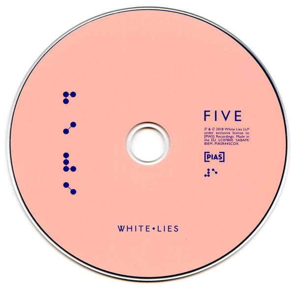 White Lies (2) : Five (CD, Album)