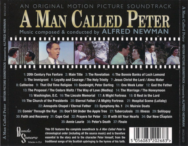 Alfred Newman : A Man Called Peter (CD, Album)