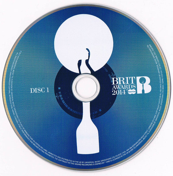 Various : BRIT Awards 2014 (3xCD, Comp)