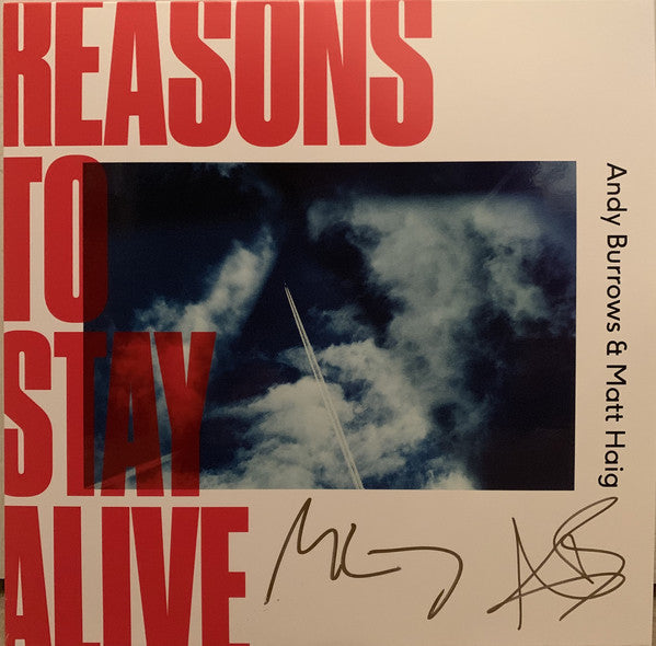 Andy Burrows & Matt Haig : Reasons To Stay Alive (LP, Album, Ltd, Red)