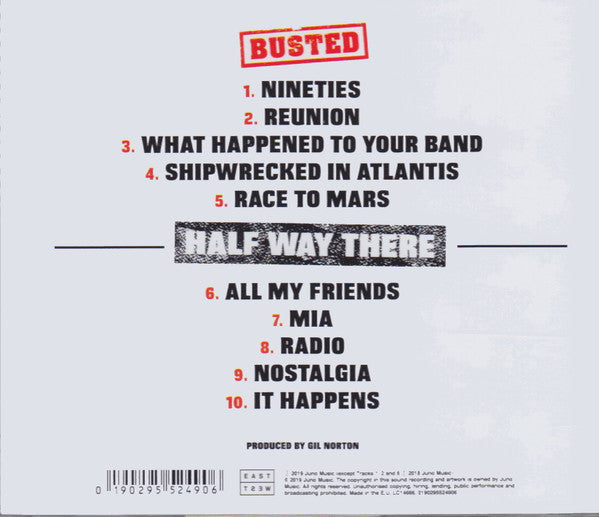 Busted (3) : Half Way There (CD, Album)