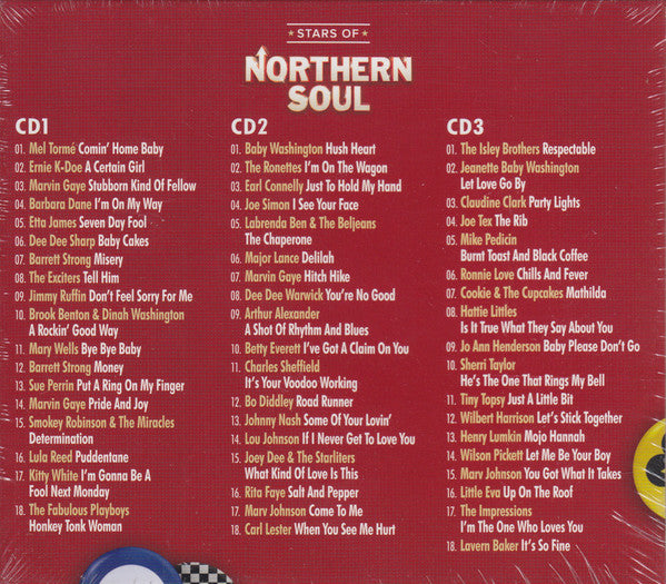 Various : Stars Of Northern Soul (3xCD, Comp + Box)