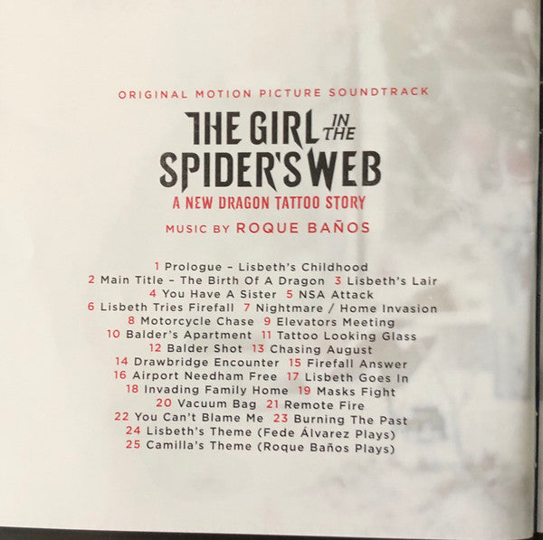 Roque Baños : The Girl In The Spider's Web (Original Motion Picture Soundtrack) (CD, Album)