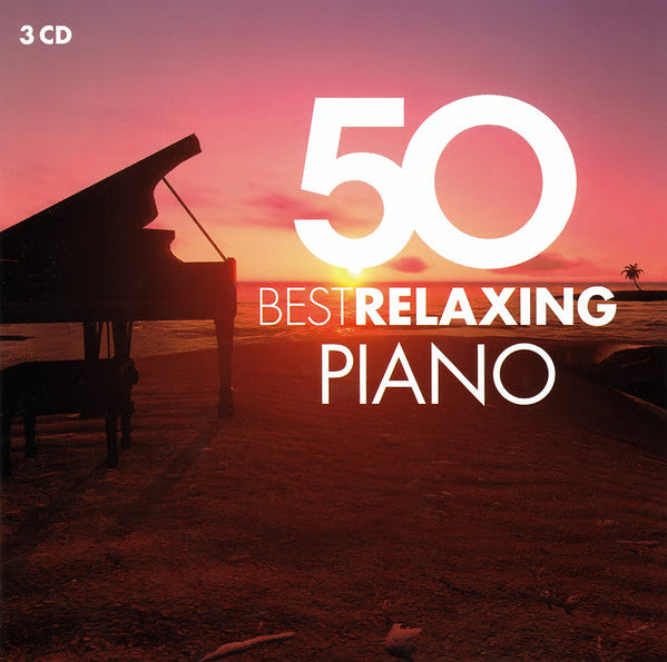 Various : 50 Best Relaxing Piano (3xCD, Album, Comp)