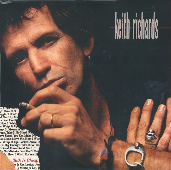 Keith Richards : Talk Is Cheap (LP, Album, RE, RM)